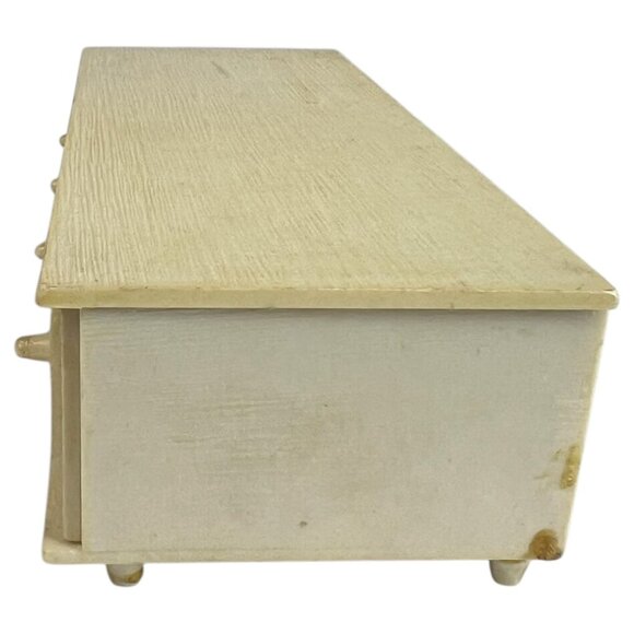 Vintage Barbie Susy Goose Doll Furniture One Drawer Dresser Hope Chest - Picture 7 of 11